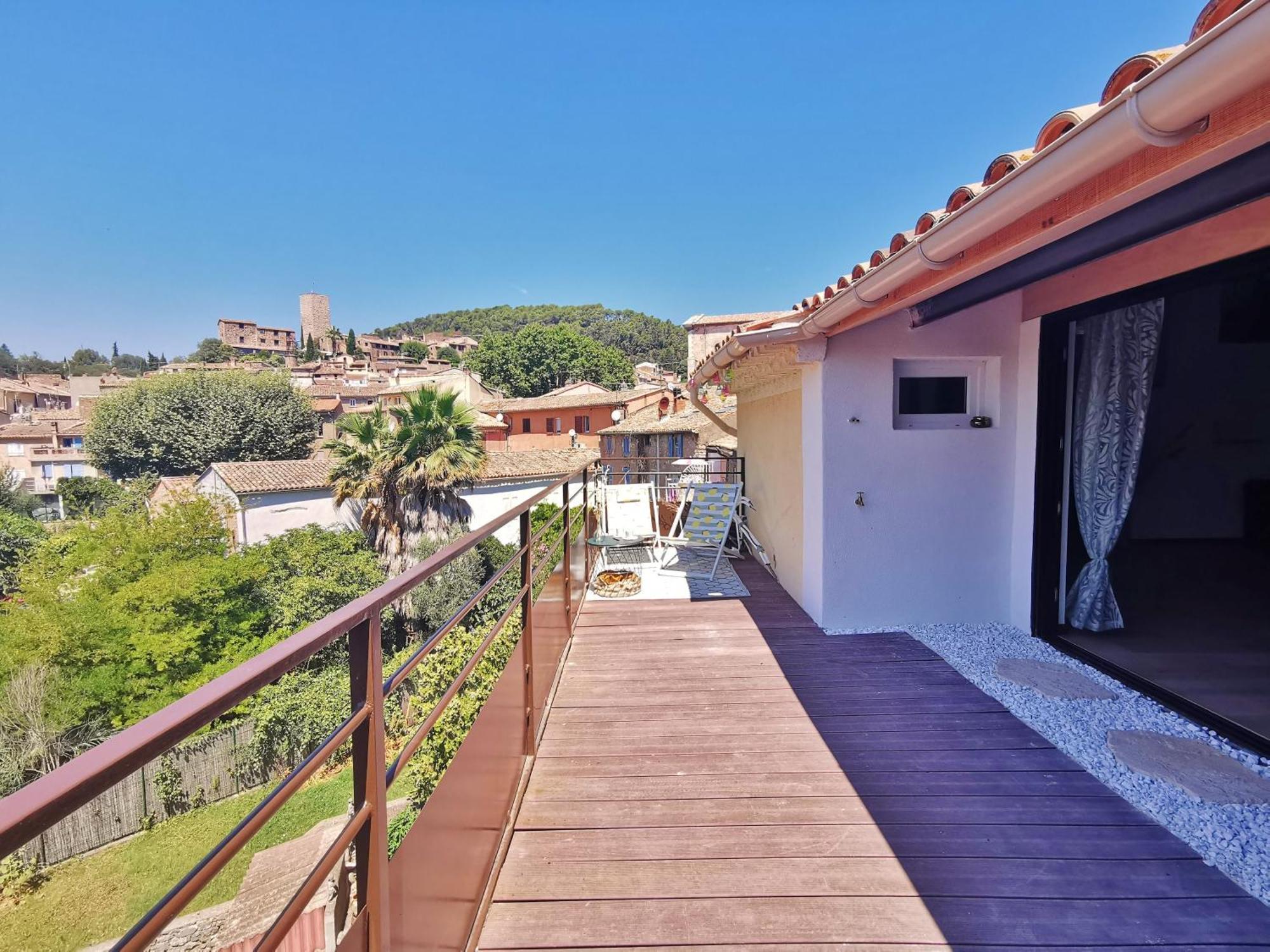 Le Nid En Chante Vue Panoramique Les Arcs-sur-Argens Luaran gambar